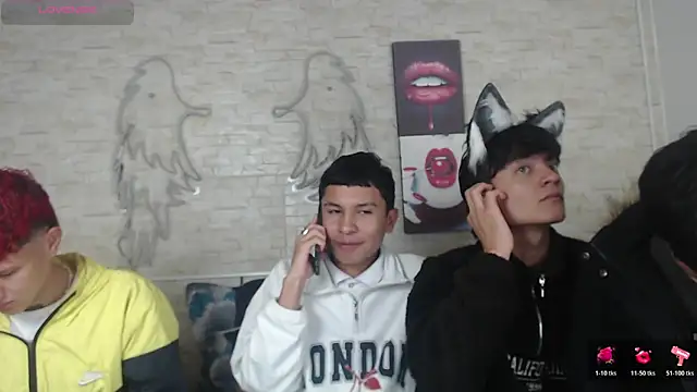 axel milo kairo and noa online show from 11-22-25, 04:11