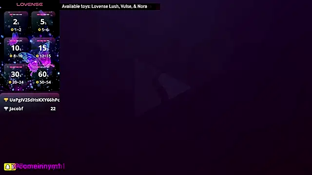 Snapshot of comeinnym chatting on 12-20-25, 02:35 comeinnym online show from 12-20-25, 02:35