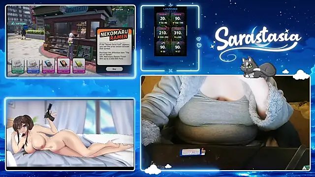 Snapshot of Sarastasia417 chatting on 07-08-26, 07:29 Sarastasia417 online show from 07-08-26, 07:29
