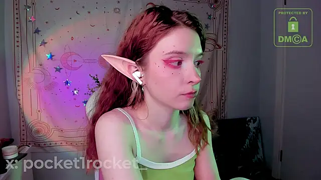 Snapshot of _PocketRocket_ chatting on 10-15-25, 11:05 PocketRocket online show from 10-15-25, 11:05