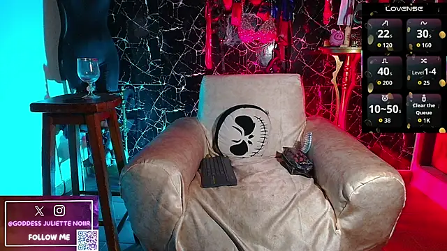 GoddessJulietteNoiir online show from 05-11-26, 10:43