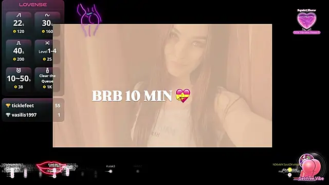 Snapshot of CutiesKittys chatting on 02-13-26, 06:31 CutiesKittys online show from 02-13-26, 06:31