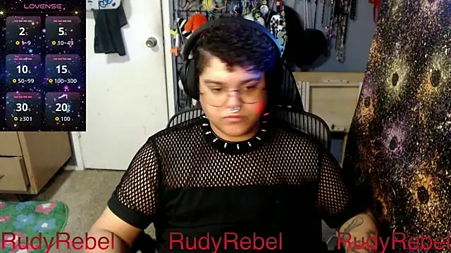 Snapshot of RudyRebel chatting on 02-26-26, 08:08 RudyRebel online show from 02-26-26, 08:08