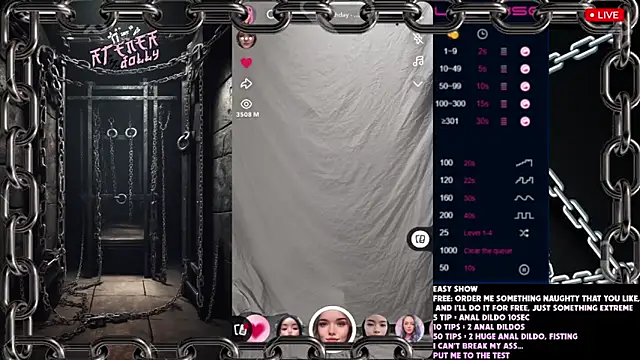 Snapshot of Judig chatting on 02-13-25, 09:38 Judig online show from 02-13-25, 09:38