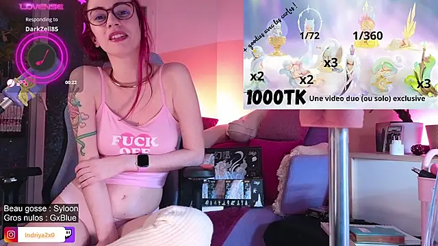 Snapshot of Indriya2x0 chatting on 09-30-25, 08:14 Indriya2x0 online show from 09-30-25, 08:14