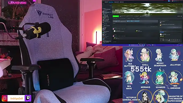 Snapshot of Indriya2x0 chatting on 10-28-25, 08:22 Indriya2x0 online show from 10-28-25, 08:22