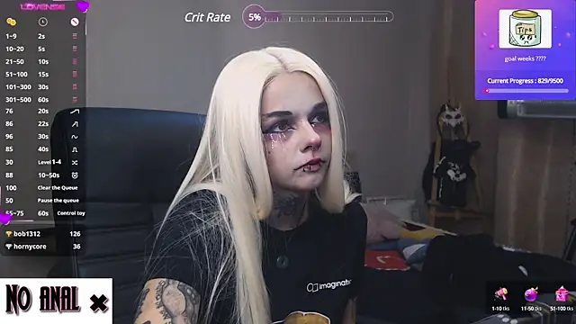 Snapshot of Dark__Elf chatting on 12-13-24, 01:04 Dark Elf online show from 12-13-24, 01:04