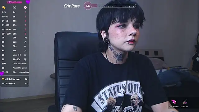 Snapshot of Dark__Elf chatting on 01-29-25, 10:11 Dark Elf online show from 01-29-25, 10:11