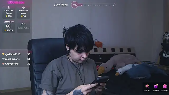 Snapshot of Dark__Elf chatting on 01-31-25, 12:50 Dark Elf online show from 01-31-25, 12:50