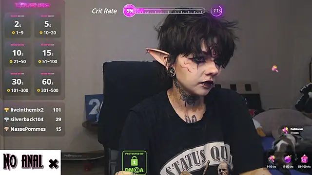 Snapshot of Dark__Elf chatting on 03-18-25, 01:10 Dark Elf online show from 03-18-25, 01:10