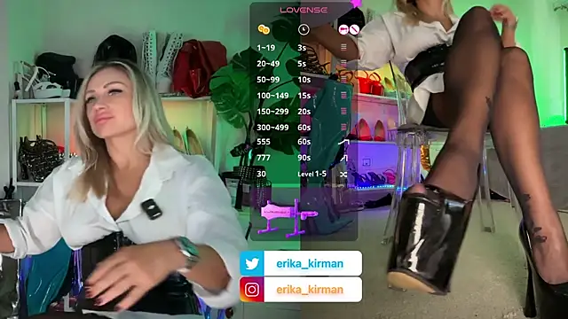 Erika Kirman online show from 09-26-25, 01:15