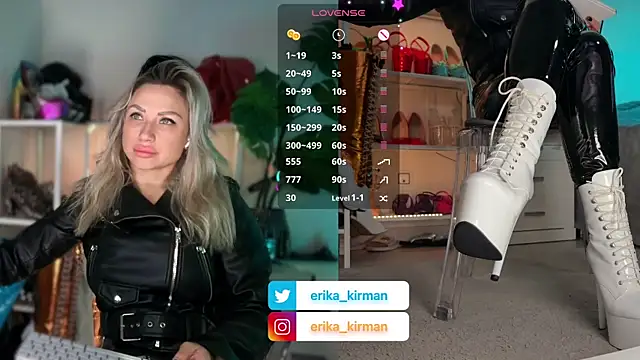 Erika Kirman online show from 01-18-26, 10:08