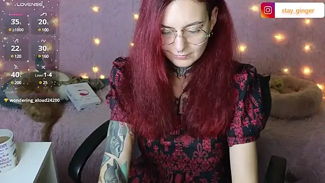 Ginger Stay online show from 01-09-25, 08:11