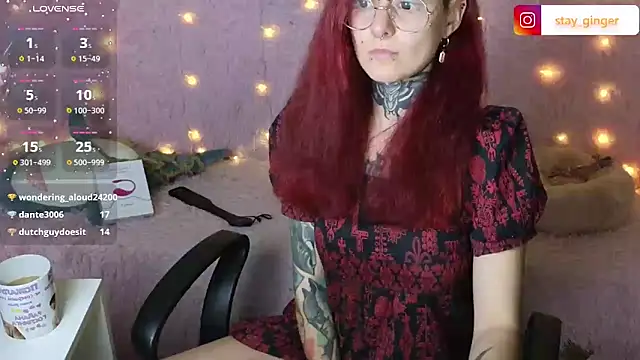 Ginger Stay online show from 01-09-25, 11:13