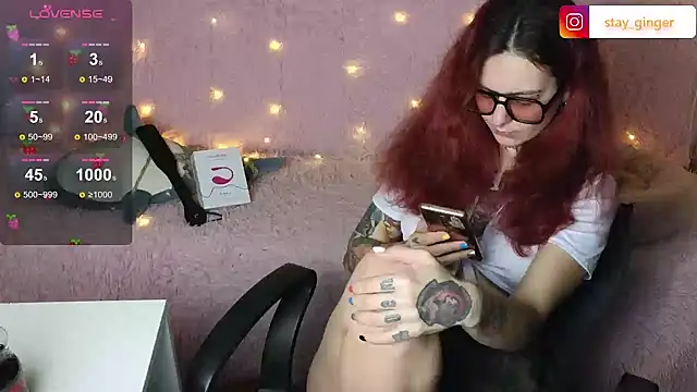 Ginger Stay online show from 03-02-25, 07:56