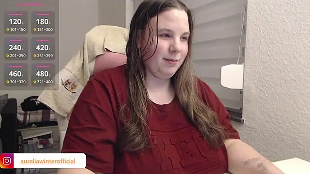 AureliaWinter online show from 03-10-25, 07:18