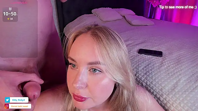 Snapshot of Kitty_Ricky chatting on 10-20-25, 02:50 Kitty Ricky online show from 10-20-25, 02:50