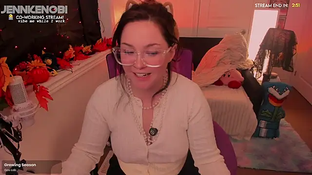 Snapshot of JennKenobi chatting on 09-29-25, 02:44 JennKenobi online show from 09-29-25, 02:44