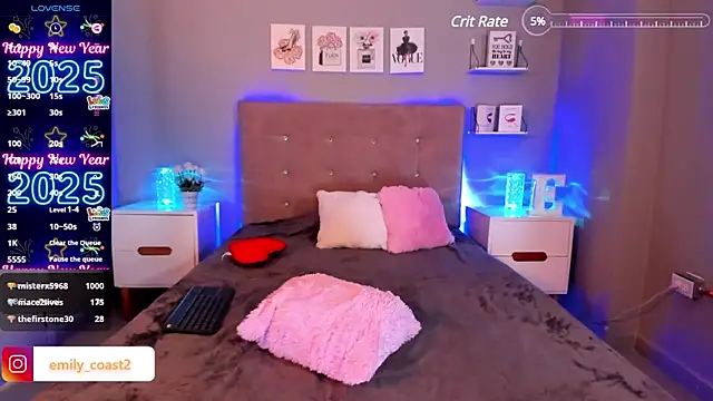 EmilyCoast-1 online show from 01-28-25, 03:25