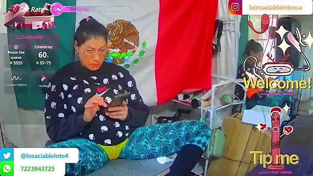 LaInsaciableIntensa online show from 03-08-25, 08:57