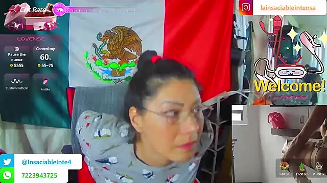 LaInsaciableIntensa online show from 03-11-25, 10:20