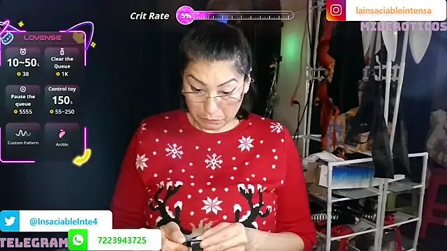 LaInsaciableIntensa online show from 05-07-26, 01:55