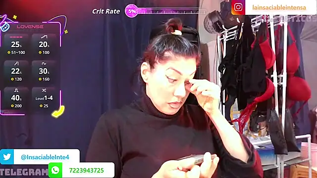 LaInsaciableIntensa online show from 05-08-26, 01:44