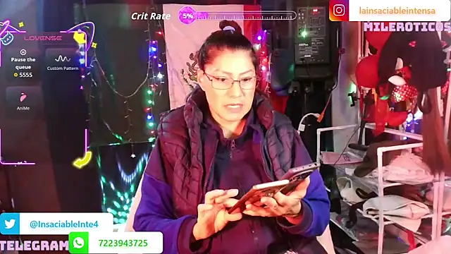 LaInsaciableIntensa online show from 06-14-26, 01:58