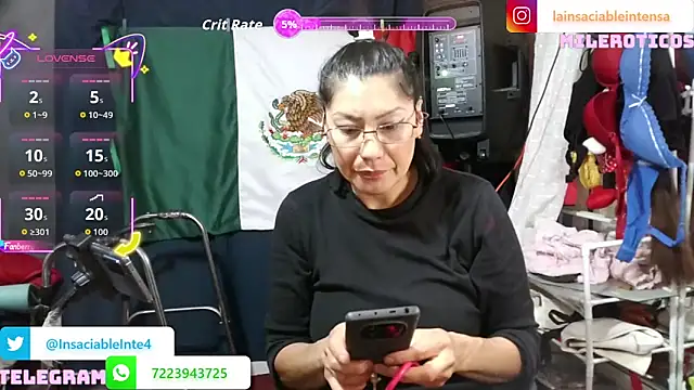LaInsaciableIntensa online show from 06-15-26, 12:57