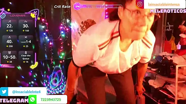 LaInsaciableIntensa online show from 06-20-26, 01:41