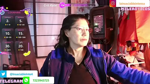 LaInsaciableIntensa online show from 06-22-26, 01:07