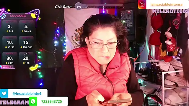 LaInsaciableIntensa online show from 06-22-26, 03:25