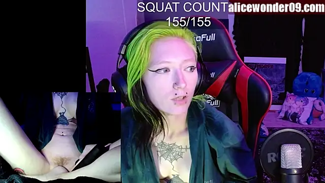 alicewonder09 online show from 10-21-25, 05:52