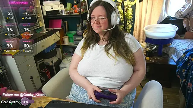 Geeky Kitten online show from 09-13-25, 04:29
