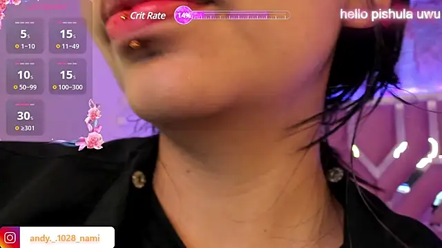 Snapshot of Nami_usagi chatting on 01-22-25, 05:17 Nami usagi online show from 01-22-25, 05:17