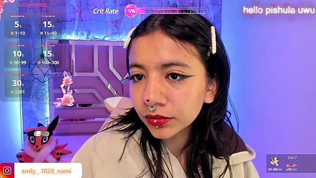 Snapshot of Nami_usagi chatting on 01-31-25, 12:18 Nami usagi online show from 01-31-25, 12:18