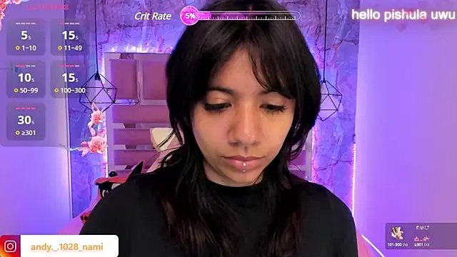 Snapshot of Nami_usagi chatting on 02-01-25, 12:37 Nami usagi online show from 02-01-25, 12:37