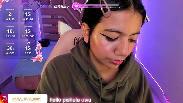 Snapshot of Nami_usagi chatting on 02-15-25, 03:50 Nami usagi online show from 02-15-25, 03:50