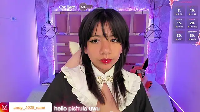 Snapshot of Nami_usagi chatting on 02-27-25, 02:54 Nami usagi online show from 02-27-25, 02:54