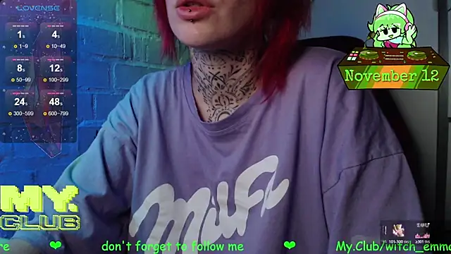 Witch Emma online show from 11-12-25, 07:24