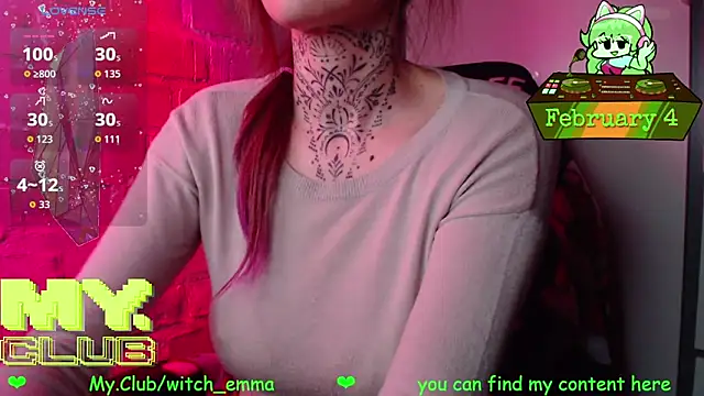 Witch Emma online show from 02-04-26, 07:31