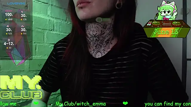 Witch Emma online show from 06-13-26, 08:01