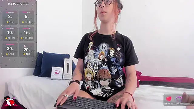 HEAVY MEGAN online show from 10-25-25, 01:07