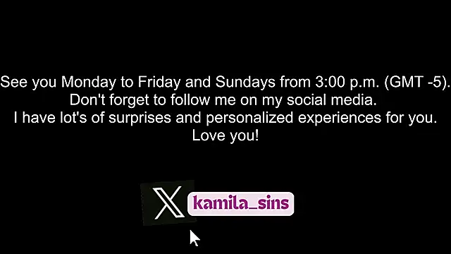 kamila sins online show from 02-17-25, 08:26