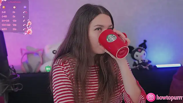 Snapshot of How2Meow chatting on 09-09-25, 01:21 How2Meow online show from 09-09-25, 01:21