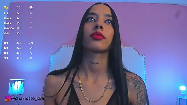 charlotte kisss online show from 01-03-25, 08:22