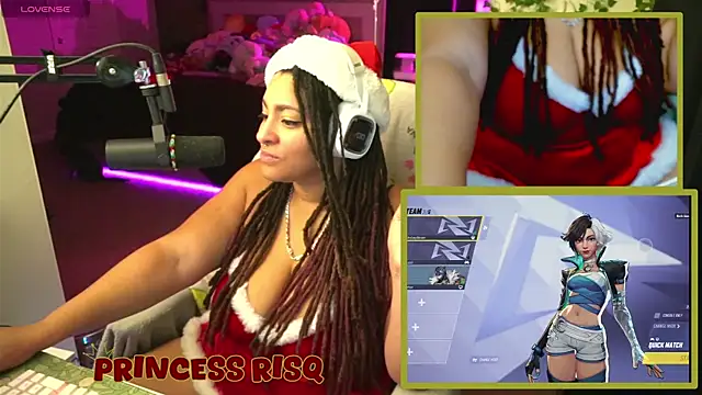 Snapshot of PrincessRisq chatting on 12-13-24, 01:26 PrincessRisq online show from 12-13-24, 01:26