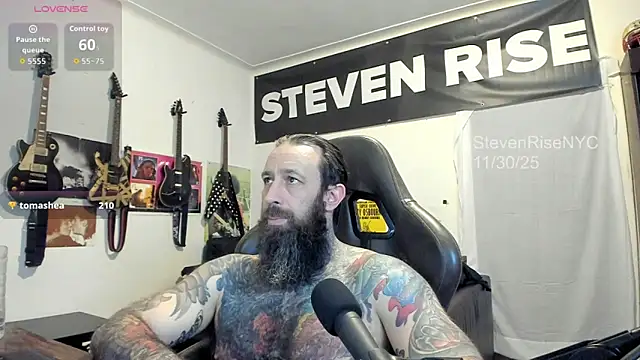 StevenRiseNYC online show from 12-01-25, 01:21